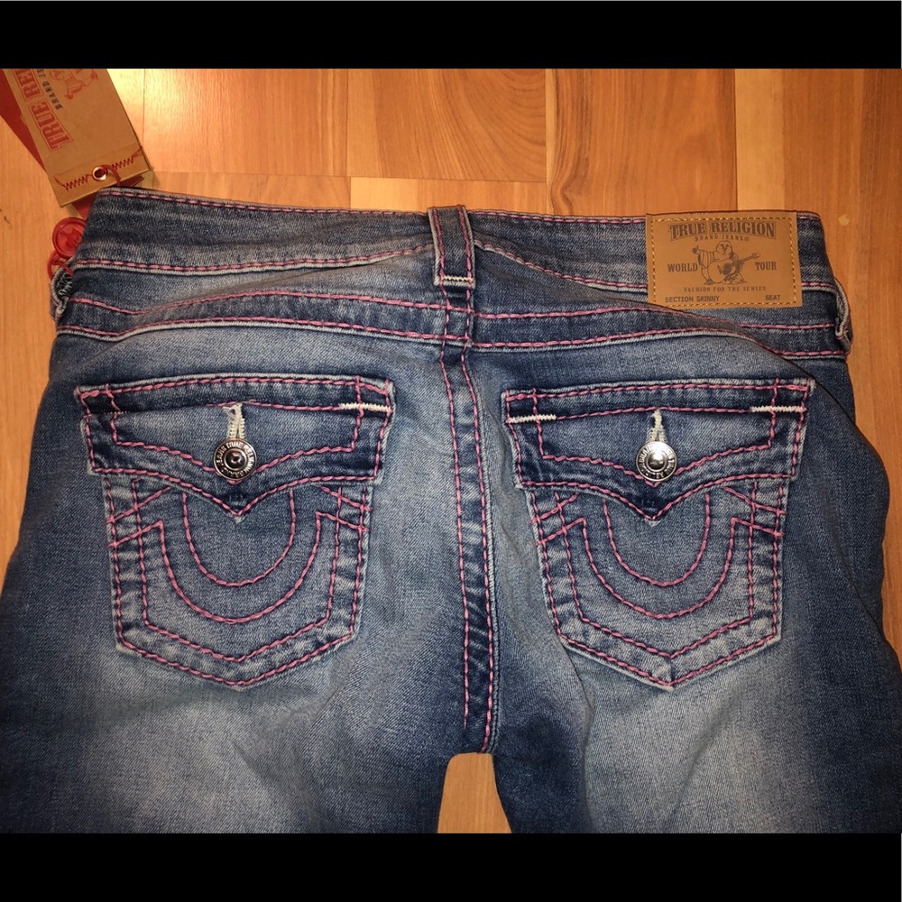 True Religion low rise jeans NWT